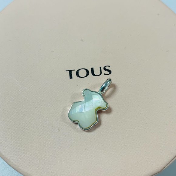 TOUS Silver and faceted mother-of-pearl TOUS Color Pendant. 1,5cm. - Picture 7 of 7